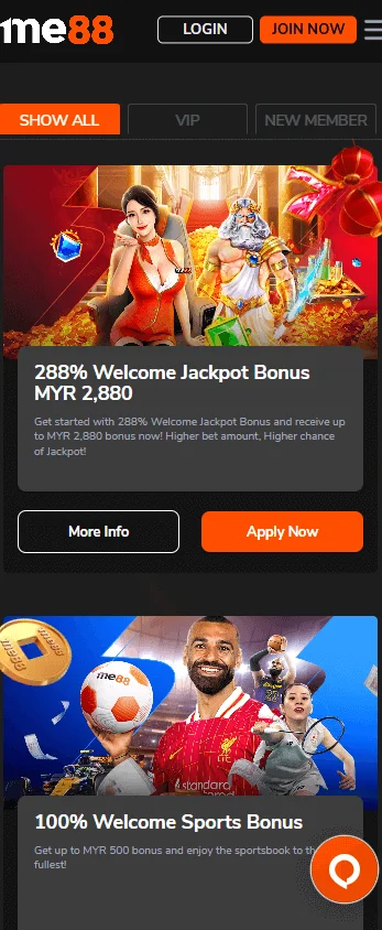 Me88 mobile promotions area